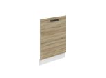 Pannello Frontale Belini Per Lavastoviglie Pz. Pannello Frontale Per Lavastoviglie Largo 60 Cm. Pannello Frontale Per Lavastoviglie Con Maniglia, Rovere Sonoma