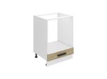 Base Da Cucina Belini, Base Da Cucina Larga 60 Cm. Base Per Cucina Sdp Senza Piano Di Lavoro. Mobile Da Cucina Senza Anta, Con Cassetti, Rovere Sonoma
