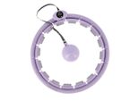Massage Hula Hoop Hms HHW09 Con Pesi E Contatore Viola
