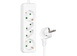 Heitech 04003486 Presa Di Corrente 250 V A 4 Vie Senza Interruttore