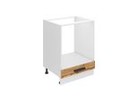 Base Da Cucina Belini, Base Da Cucina Larga 60 Cm. Base Per Cucina Sdp Senza Piano Di Lavoro. Mobile Da Cucina Senza Anta, Con Cassetti, Rovere Wotan