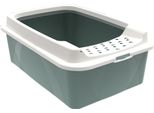 Lettiera Rotho Eco Bonnie - Lettiera Per Gatti Con Ingresso Basso Dall'alto - Toilette Per Gatti 57,2 X 39,3 X 21 Cm - Lettiera A Bordo Alto