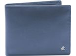 Esquire Pelle Portafoglio Harry Rfid Wallet Quer Blue