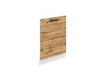 Pannello Frontale Belini Per Lavastoviglie Pz. Pannello Frontale Per Lavastoviglie Largo 60 Cm. Pannello Frontale Per Lavastoviglie Con Maniglia, Rovere Wotan