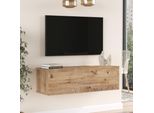 Tavolo Tv 'Lapinlahti' 100 X 31,5 X 29,5 Cm Rovere Rustico