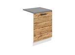 Pannello Frontale Belini Per Lavastoviglie Pz. Pannello Frontale Per Lavastoviglie Largo 60 Cm. Pannello Frontale Per Lavastoviglie Con Maniglia, Rovere Wotan
