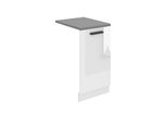 Pannello Frontale Belini Per Lavastoviglie Pz. Pannello Frontale Per Lavastoviglie Largo 45 Cm. Pannello Frontale Per Lavastoviglie Con Maniglia, Bianco Lucido