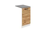 Pannello Frontale Belini Per Lavastoviglie Pz. Pannello Frontale Per Lavastoviglie Largo 45 Cm. Pannello Frontale Per Lavastoviglie Con Maniglia, Rovere Wotan