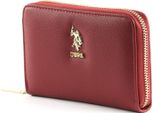 U.S. Polo Assn. Portafoglio New Jones Zip Around Wallet Red Rosso