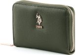 U.S. Polo Assn. Portafoglio New Jones Zip Around Wallet Dark Green Verde Scuro