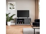 Skye Decor, Bond - Antracite, Tavolino Per Tv, Antracite, 100 % Pannello Di Legno Rivestito Di Melamina, 120 X 35 X 48 Cm