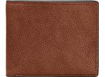 Fossil Pelle Portafoglio Steven Fpw Bifold Wallet Medium Brown Marrone