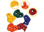 Jopassy 60X Prese Per Arrampicata Parete Boulder All'aperto Rocce Da Arrampicata Colorate Bambini Pietre Da Arrampicata
