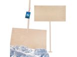 Kotarbau® Pala Da Neve In Legno Pala Da Neve 100 Cm Con Manico In Legno Lama In Legno Rinforzata 150 Cm