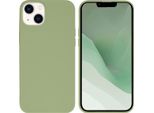 Custodia Iphone 14 Plus Custodia Iphone 14 Plus Cover Protettiva Posteriore In Silicone Verde Imoshion