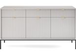 Cassettiera - Colore Grigio, 154 X 83 X 39 Cm
