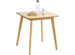 Tavolo Da Pranzo NäRpes Tavolo Quadrato 70 X 70 Cm Tavolo Da Cucina Tavolo Da Sala Da Pranzo Per 2 Persone Bambù