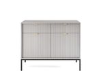 Cassettiera Grigia, Dimensioni: 104 Cm X 83 Cm X 39 Cm