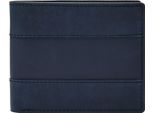Fossil Porta Carte Di Credito Everett Bifold Flip Id Insignia Blue Blu Scuro