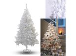 Jopassy Albero Di Natale Artificiale Albero Di Natale Artificiale Incl. Supporto Albero In Metallo Bianco 210Cm