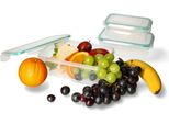 Kotarbau® Set Di Contenitori Rettangolari 0,5L/1L/1,5L In Plastica Per Alimenti