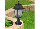 Lampada Da Esterno Ipswich Lampada Da Giardino Lanterna Da Esterno Luce Da Esterno 1 X E27 Nero