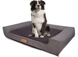 Letto Grande Per Cani Divano Per Cani Cuscino Per Cani Cesto Lavabile - Colore Grigio - Tappetino Per Cani Taglia Xl - 100X65 Cm