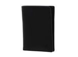 Esquire Pelle Portafoglio Deer Cardsafe Wallet High Black Nero