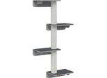 Pawhut Tiragraffi Da Parete Per Gatti Tiragraffi Da Parete Mobili Per Gatti Arrampicata Divertente Per Gatti Montaggio A Parete Legno Grigio Chiaro+Beige 66 X 28 X 137 Cm