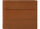 Fossil Porta Carte Di Credito Everett Bifold Flip Id Saddle Marrone Chiaro