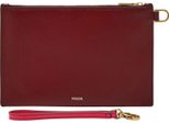 Fossil Borsa Da Polso Borsa Per Utensili Wristlet Red Velvet Bordeaux