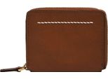 Fossil Pelle Porta Carte Di Credito Westover Card Case Medium Brown Marrone