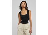 DáMské TíLko Urban Classics Ladies Short Corsage Top Nero - S