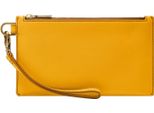 Fossil Borsa Da Polso Borsa Per Utensili Gift Wristlet Golden Yellow Giallo Scuro