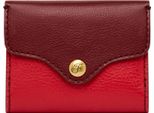 Fossil Portafoglio Heritage Trifold Wallet Red Velvet Bordeaux Rosso