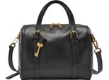 Fossil Borsa A Tracolla Borsetta Carlie Satchel Black Nero