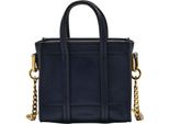 Fossil Borsa A Tracolla Borsetta Carmen Micro Tote Bag Insignia Blue Blu Scuro