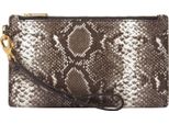 Fossil Borsa Da Polso Borsa Per Utensili Gift Wristlet Python Grigio