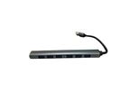 Inf Hub USB/USB-C Con 1 Usb 3.0 + 6 Usb 2.0 D'argento