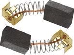 2X Spazzole Di Carbone Per Makita Levigatrice Orbitale BO3700 5 X 8 X 11 Mm