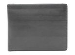 Esquire Portafoglio Frankfurt Small Billfold Wallet Black Nero