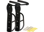 Kotarbau® Set Di 2 Portabiciclette Da Parete 30 Kg Sospensione Per Biciclette Da Montare A Parete, Portabiciclette Da Parete Per Il Garage