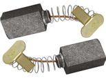 2X Spazzole Di Carbone Per Dewalt 6,2 X9,5 X15,5/17,5 Mm