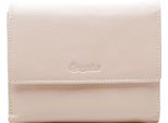 Esquire Pelle Portafoglio Viktoria Wallet With Flap Beige