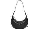 Fossil Pelle Borsa A Tracolla Harwell Hobo Black Nero