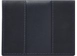 Fossil Pelle Porta Carte Di Credito Everett Card Case Bifold Midnight Navy Blu Scuro