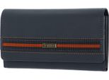 Mano Pelle Portafoglio Don Leonardo Rfid Lady Wallet Grey Grigio