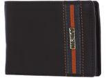 Mano Pelle Portafoglio Don Leonardo Rfid Wallet With Flap Darkbrown Marrone Scuro