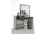 Set Di Tavolini Da Toilette Console Camera Da Letto Design Sgabello Tavolo Legno 2Pcs