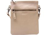 Esquire Pelle Borsa A Tracolla Peru Small Crossbody Bag Taupe Beige